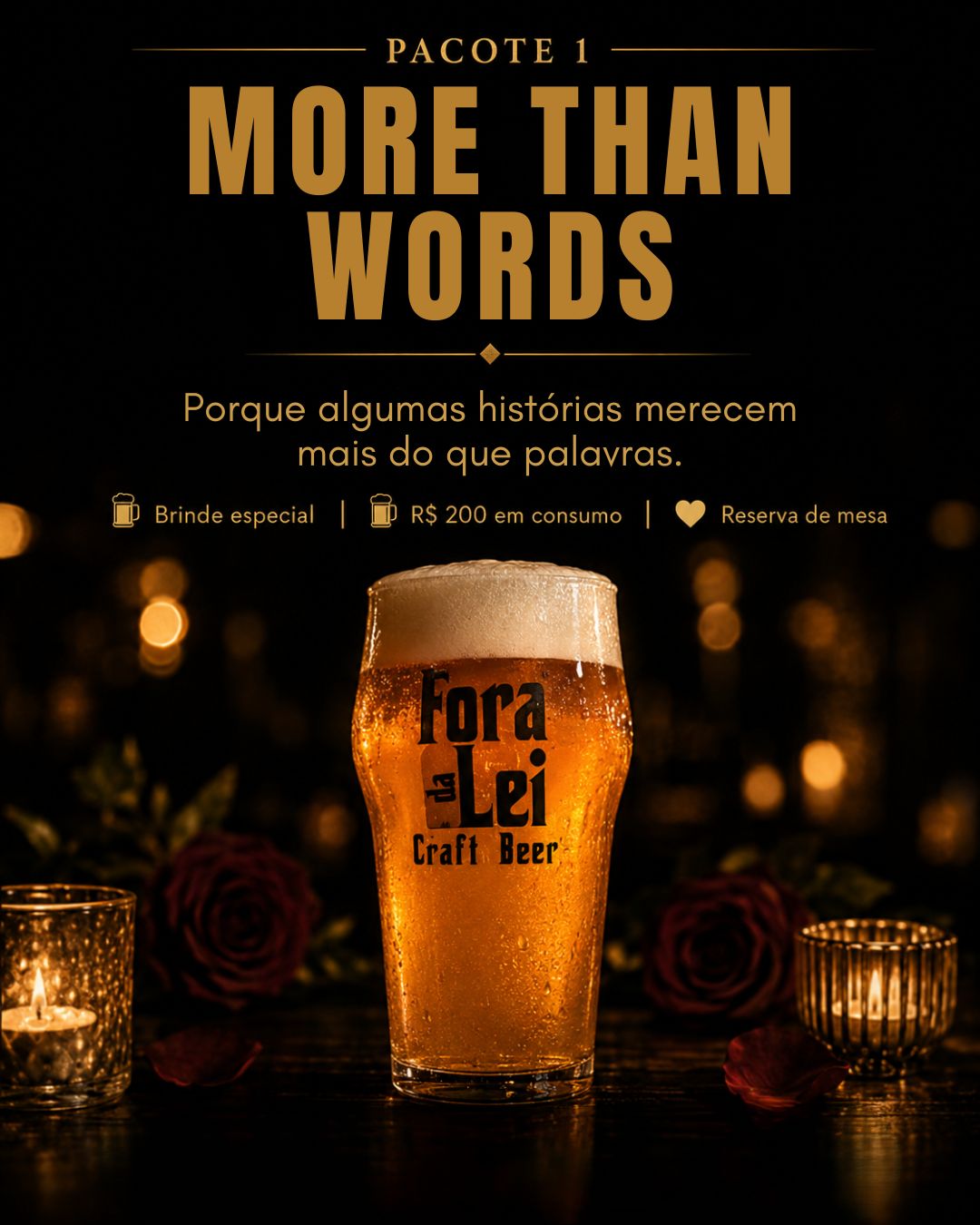 Pacote 1 – More Than Words